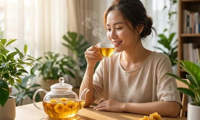 Tác dụng của trà hoa vàng hữu cơ tại Đà Lạt