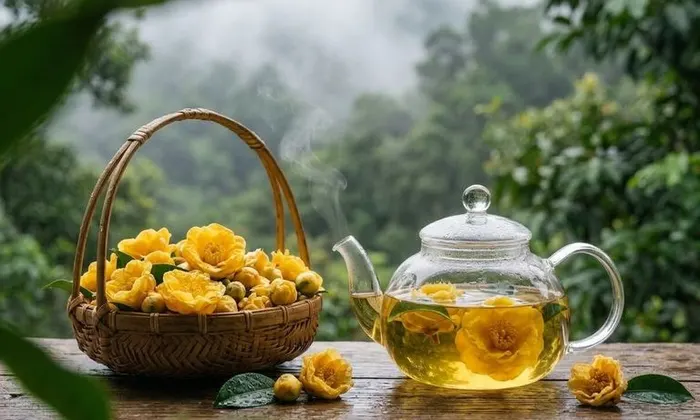 Tác dụng của búp trà hoa vàng tại Cà Mau