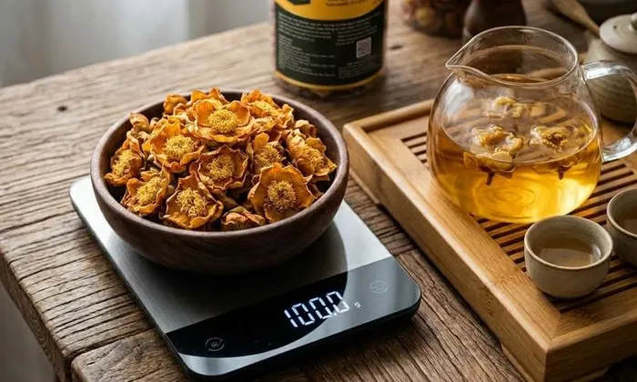 Tác dụng của trà hoa vàng Trịnh Anh làm quà Tết tri ân
