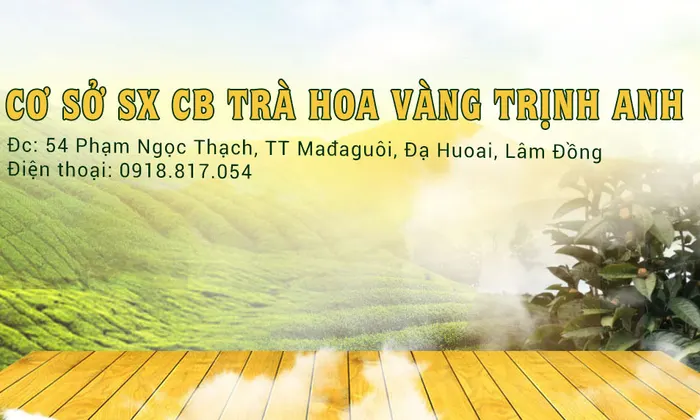 Hộp quà tặng Trà Hoa Vàng