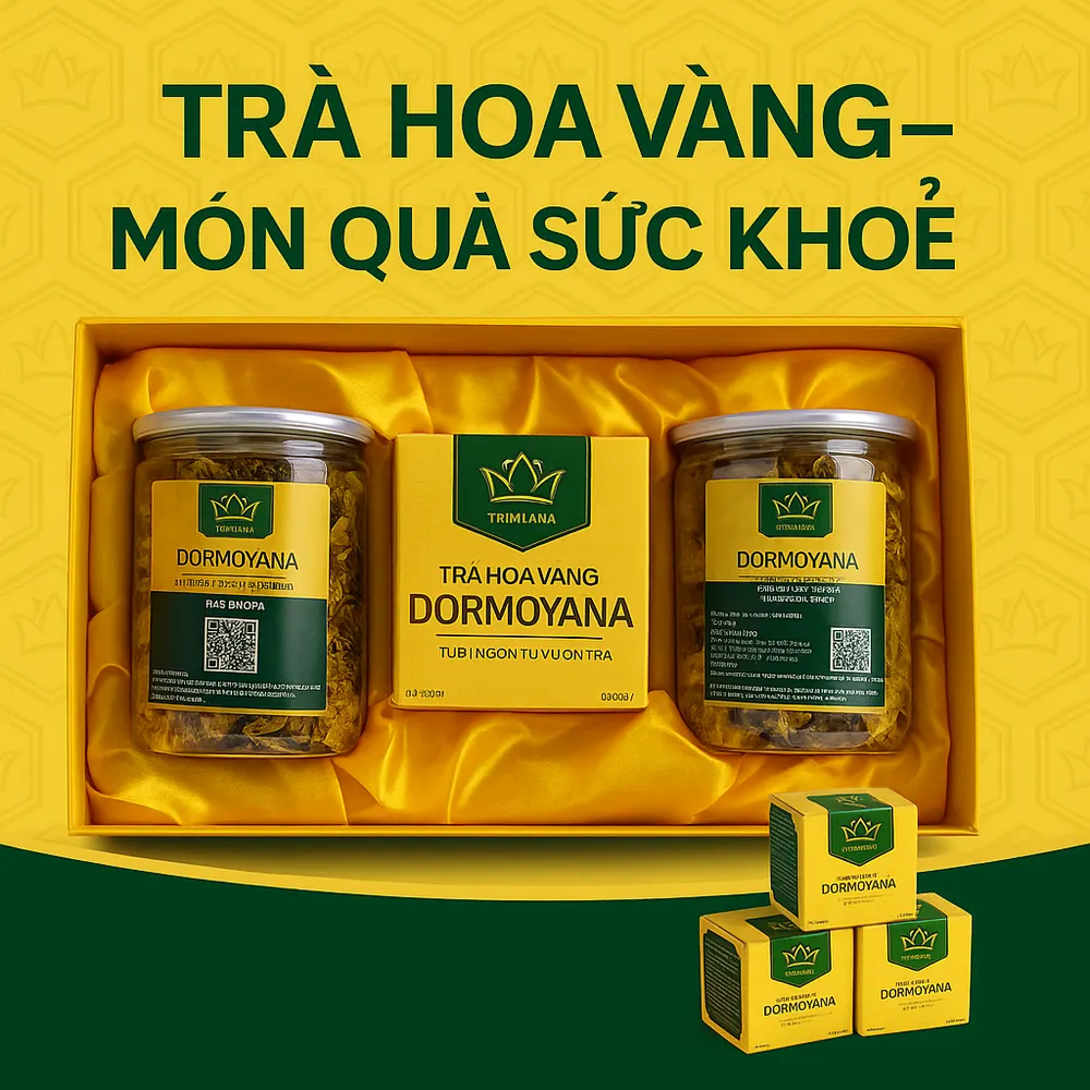 Hộp quà tặng Trà Hoa Vàng