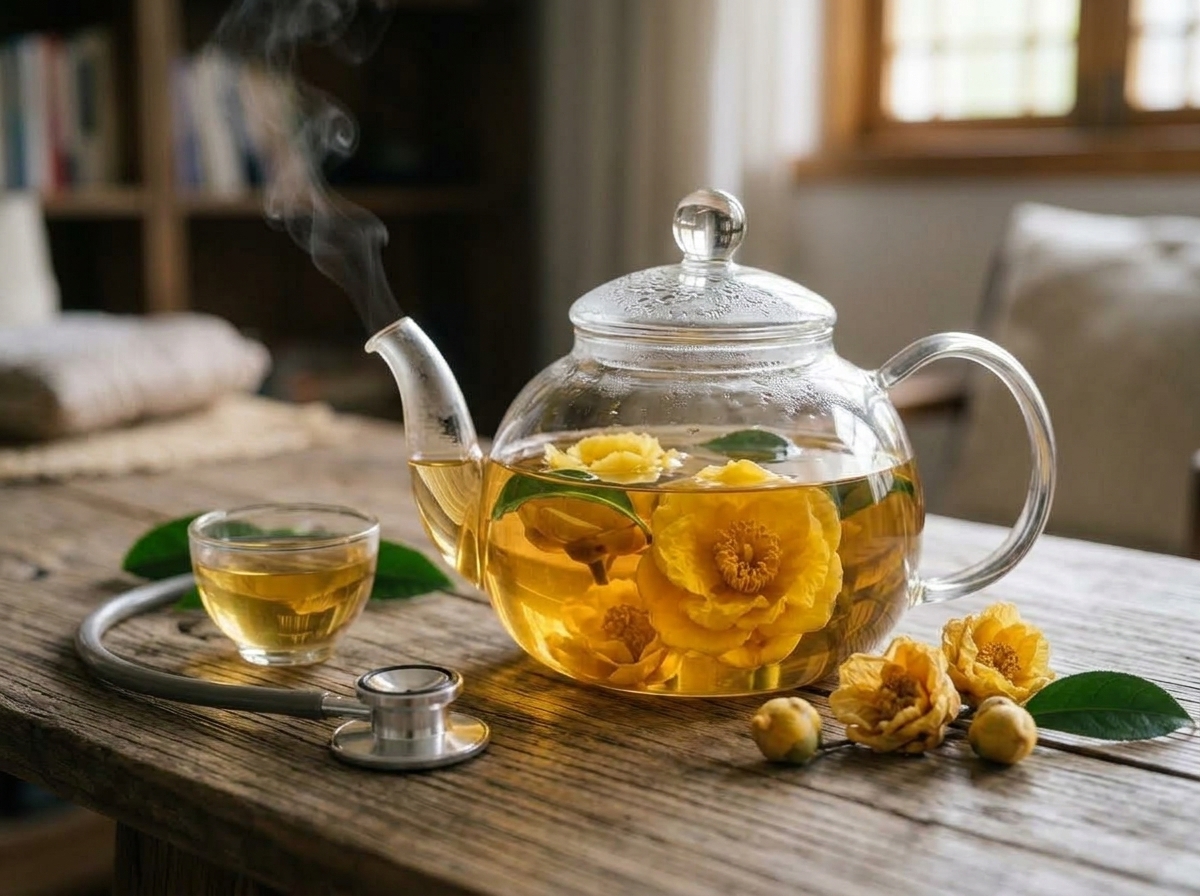 Tác dụng của trà hoa vàng hữu cơ tại Hải Phòng - Trà hoa vàng trong lối sống lành mạnh cho người quan tâm đến huyết áp